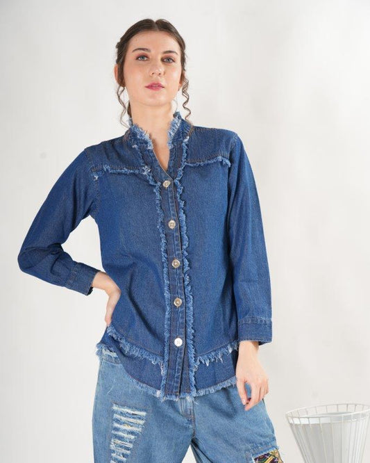 Gabrina Denim Top