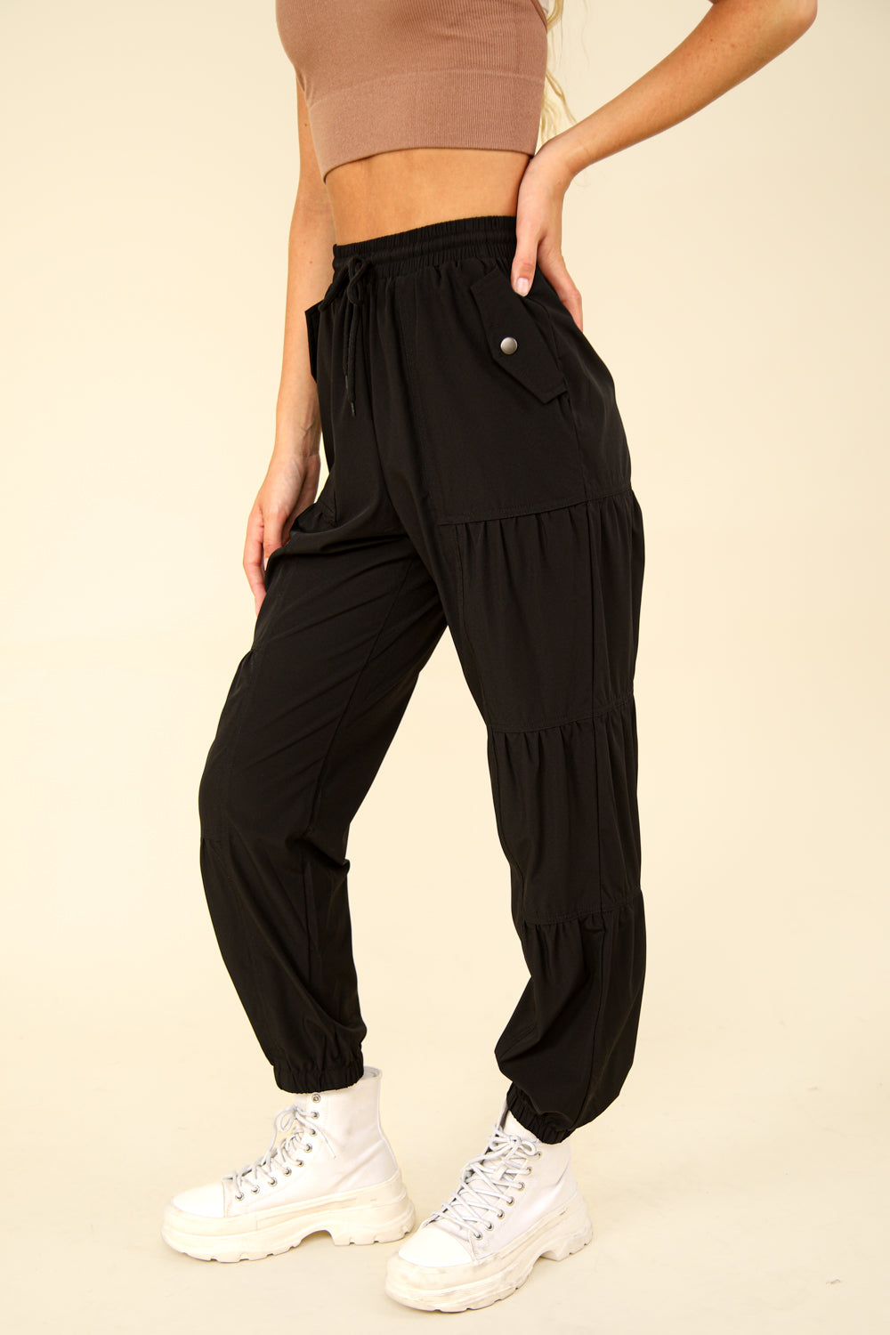 Jogger Pant in Black