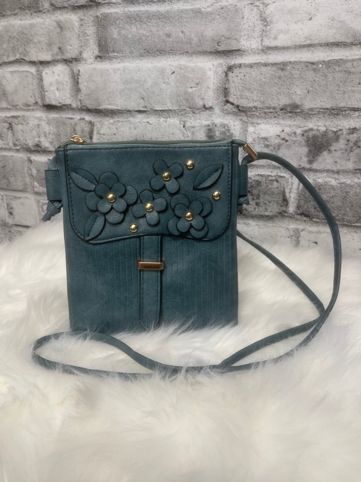 Blue Crossbody Bag