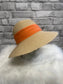 Coral Floppy Wide Brim Hat