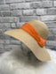 Coral Floppy Wide Brim Hat