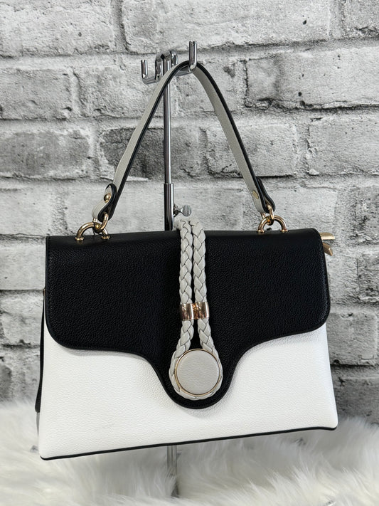 Black/White Handbag/Shoulder Bag