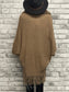 Cocoa Lightweight Faux Fur Trimmed Coverup