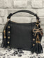 Black Small Handbag/Shoulder Bag