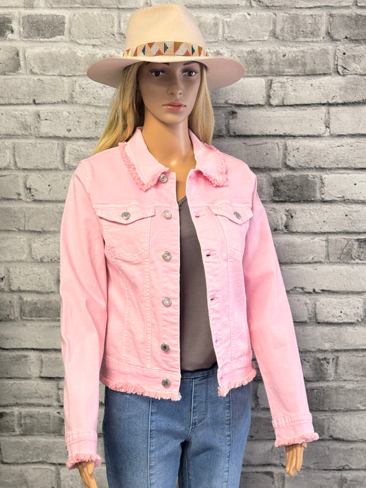 Light Pink Jean Jacket