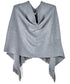 Milk Topper Poncho in Charcoal