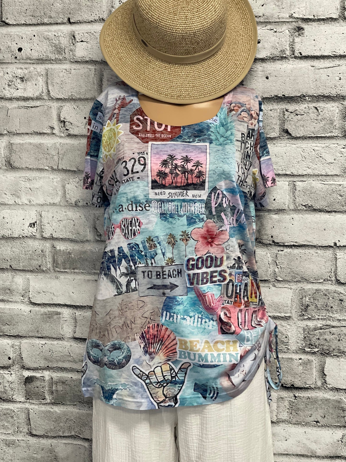 California Print Shirt